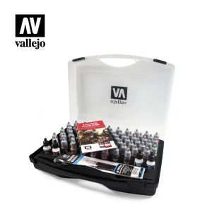 Vallejo Game Color Set Foundation (80 Colors & Case) # 72180