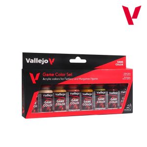Vallejo Game Color Set Skin Tone (x8) # 72187