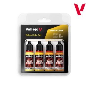 Vallejo Game Color Set Yellow Colours (x4) # 72378