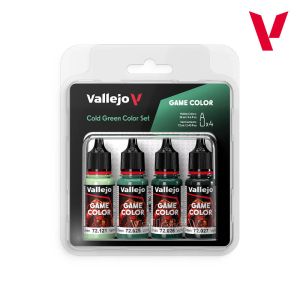 Vallejo Game Color Set Cold Green Colours (x4) # 72383