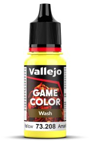 AV Vallejo 18ml Game Color  Wash  Yellow # 73208