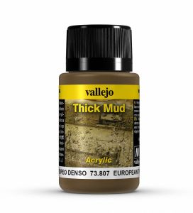 Vallejo Weathering Effects 40ml - European Thick Mud # 73807