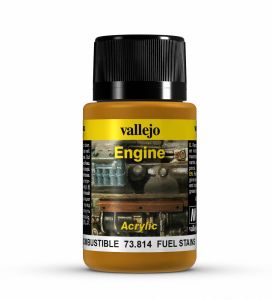 Vallejo Weathering Effects 40ml - Fuel Stains # 73814
