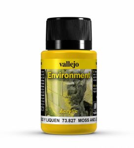 Vallejo Weathering Effects 40ml - Moss and Lichen Effect # 73827