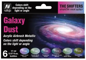 Vallejo Eccentric Colors Galaxy Dust Shifters (6) # 77092