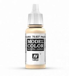 Vallejo 007 17ml Sand Light Acrylic Modelling Paint # 837