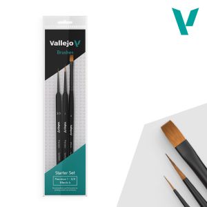 Vallejo Precision Brush Starter Set # B03990