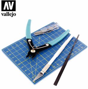 Vallejo Tools - Plastic Modelling Tool set 9pc # T11001