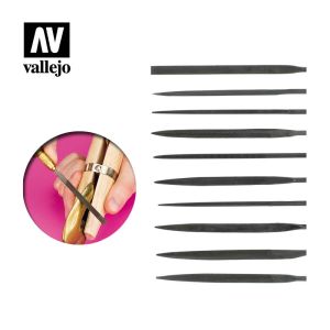 Vallejo Tools - Budget Needle File Set (10pc) # 03001