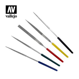 Vallejo Tools - Diamond File Set 100mm (5pc) # T03004