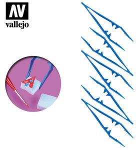 AV Vallejo Tools Plastic Tweezers x5 # 12006