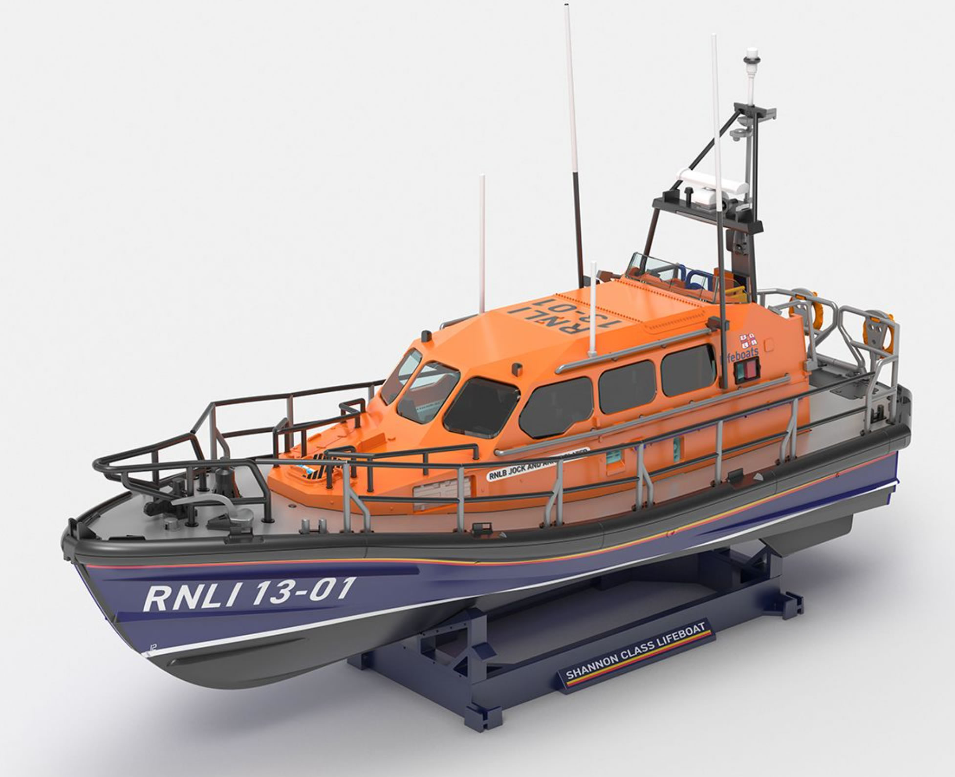Airfix 1/72 RNLI Shannon Class Lifeboat New Tooling # 55015
