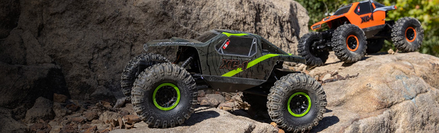 Axial 1/24 AX24 XC-1 4WS Crawler Brushed RTR, Green # 00003T1