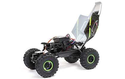 Axial 1/24 AX24 XC-1 4WS Crawler Brushed RTR, Green # 00003T1