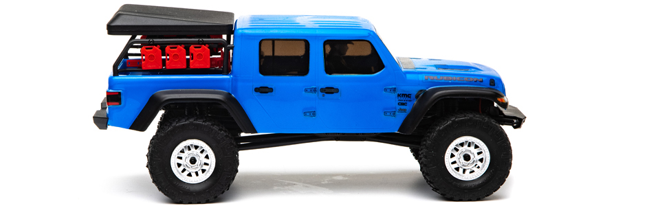 Axial 1/24 SCX24 Jeep JT Gladiator 4WD Rock Crawler Brushed RTR # 00005T1