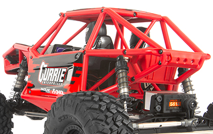 Axial 1/10 Capra 1.9 4WS Unlimited Trail Buggy RTR, Red # 03022BT1