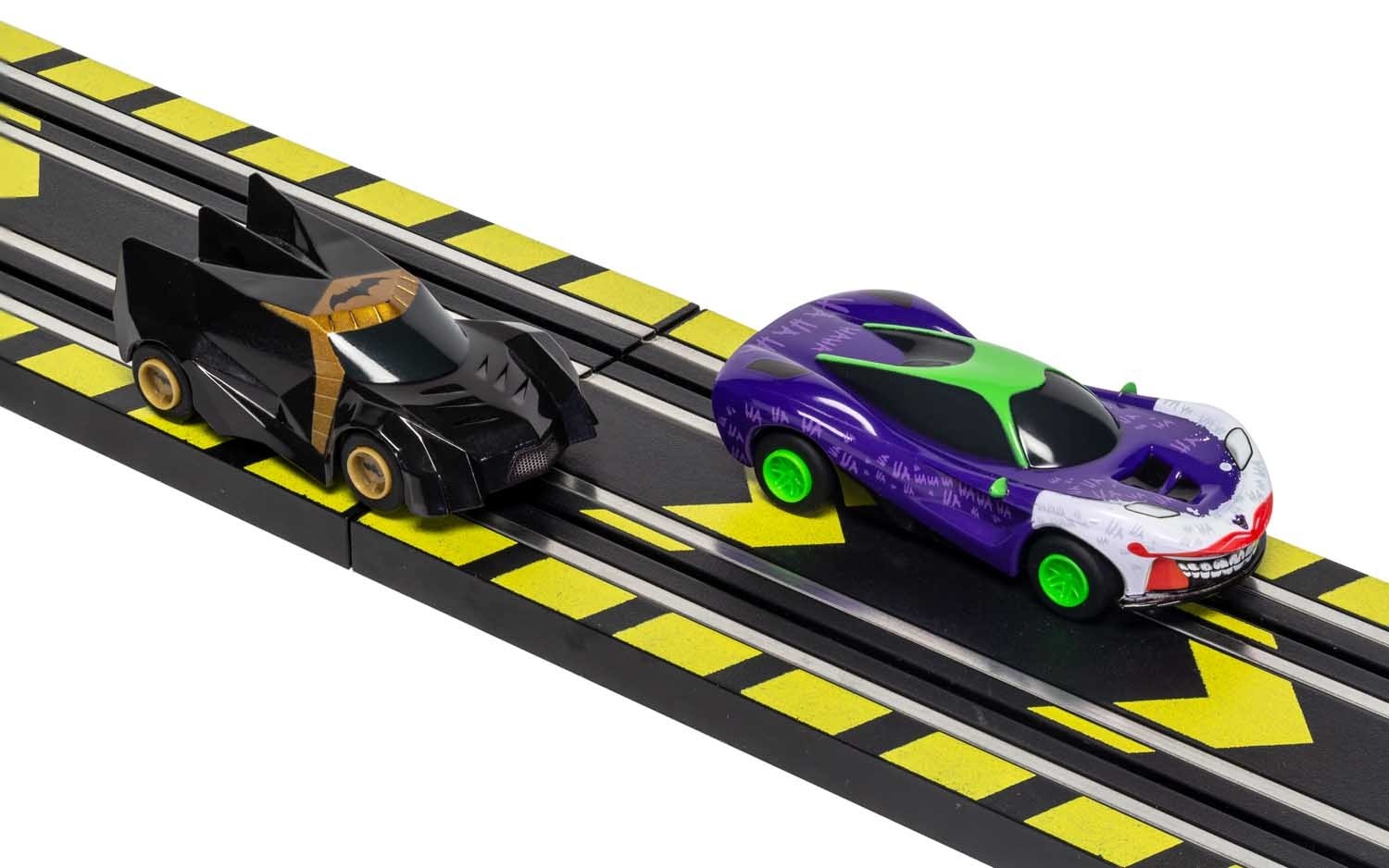 Micro Scalextric Batman vs Joker Set Battery Powered Race Set # 1155M