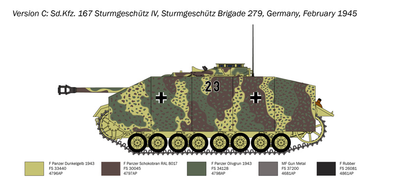 Italeri 1/35 Sturmgeschutz/StuG.IV # 0223