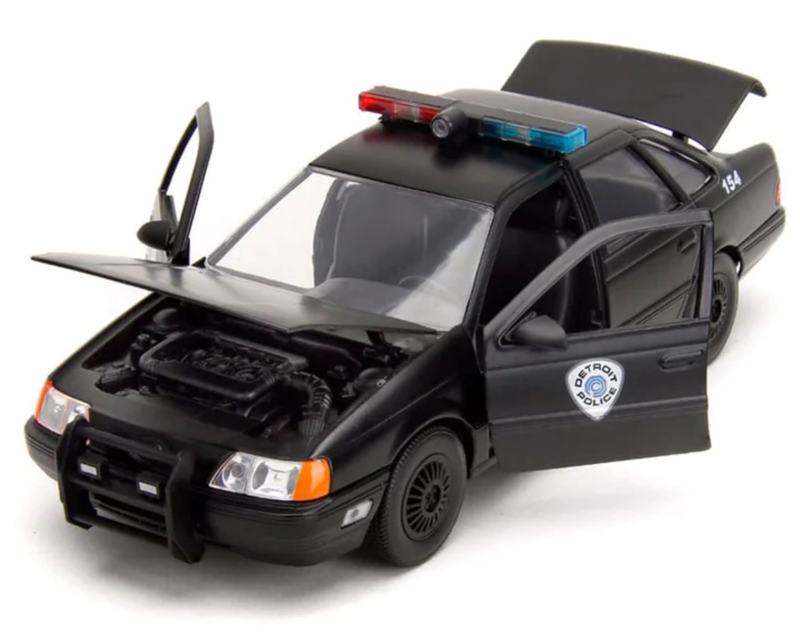 Hollywood Rides 1/24 OCP Ford Taurus with RoboCop Figure # 33743