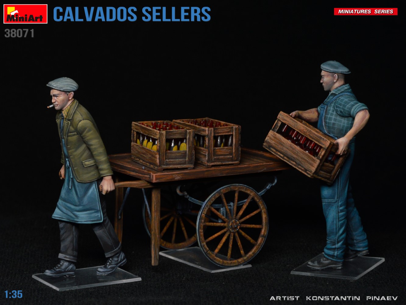 Miniart 1/35 Calvados Sellers # 38071