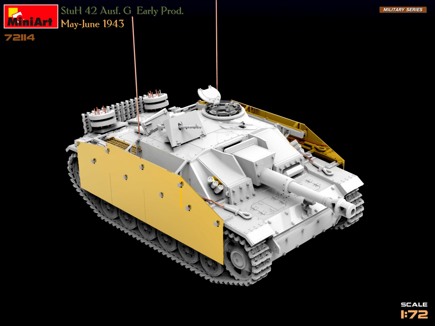 Miniart 1/72 StuH 42 Ausf. G Early Prod # 72114