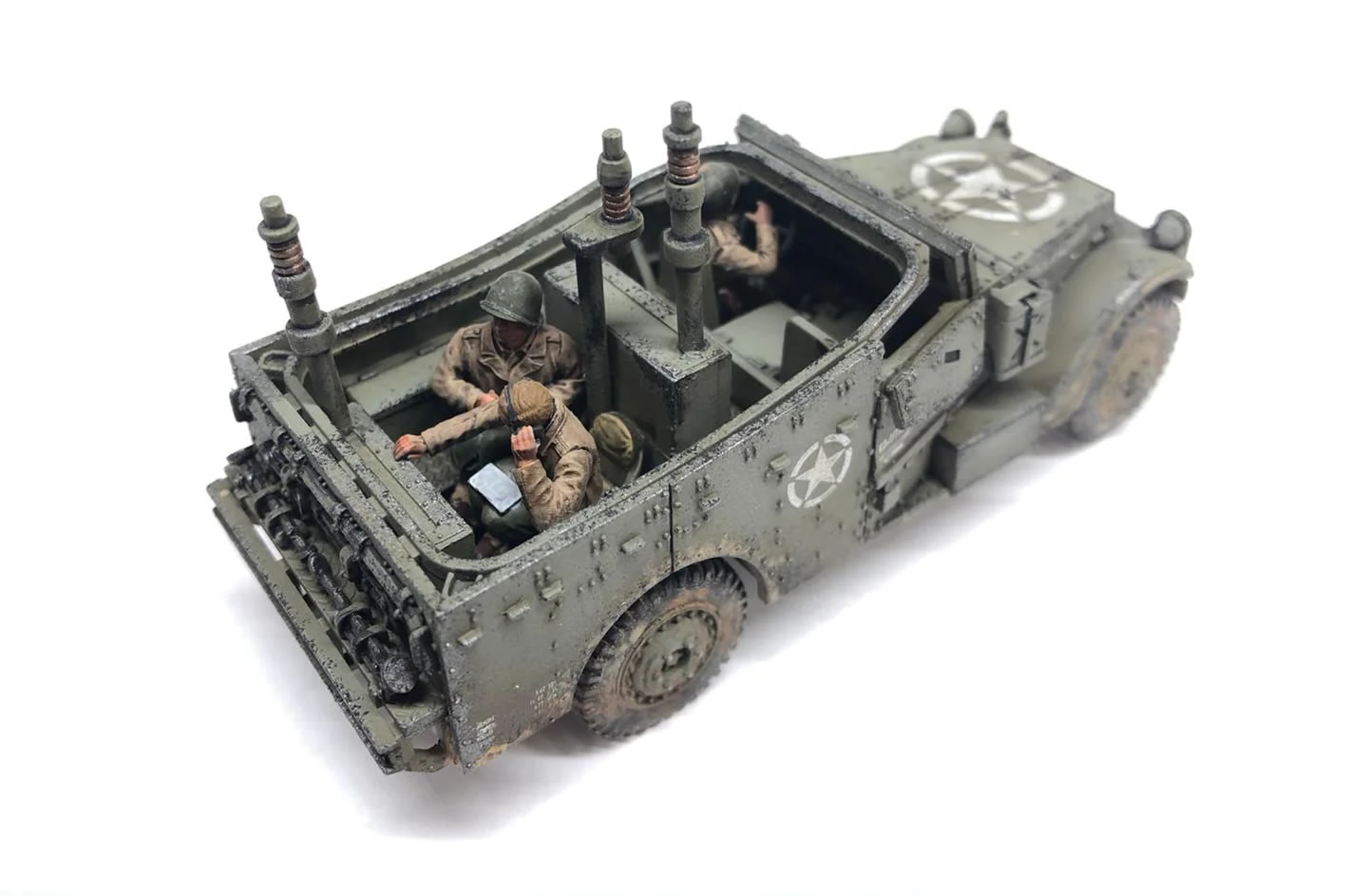 Rubicon Models 1/56 M3A1 Scout Car (Early & Late production) # 280083
