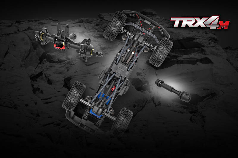 Traxxas 1/18 Land Rover Defender TRX-4m 4WD Electric Trail Crawler, Orange (+ TQ, ECM-2.5, Titan 87T, 750mAh LiPo, USB charger) # 97054-1-ORNG