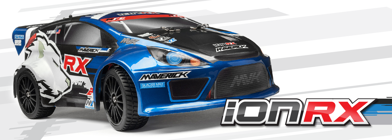 Maverick Ion 1/18 RX RtR Electric Rally Car # 12805 - Ready To Run