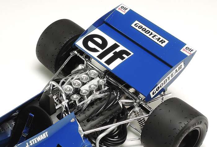 Tamiya 1/12 Tyrrell 003 1971 Monaco GP - w/Photo Etched Parts # 12054 - Plastic Model Kit
